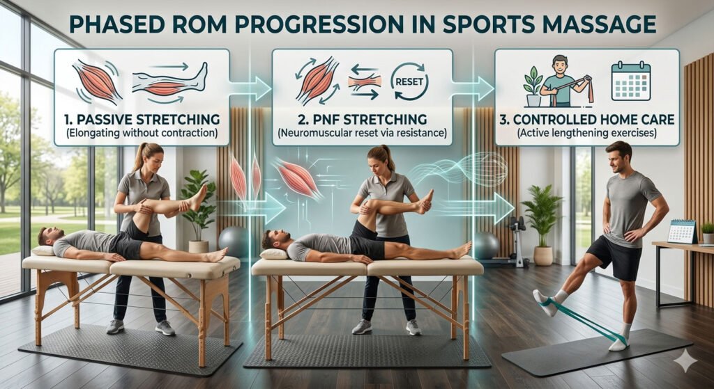 Phased ROM Progression in Sports Massage