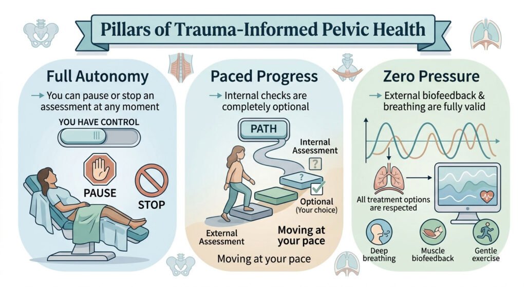 Pillars of Trauma-Informed Pelvic Health