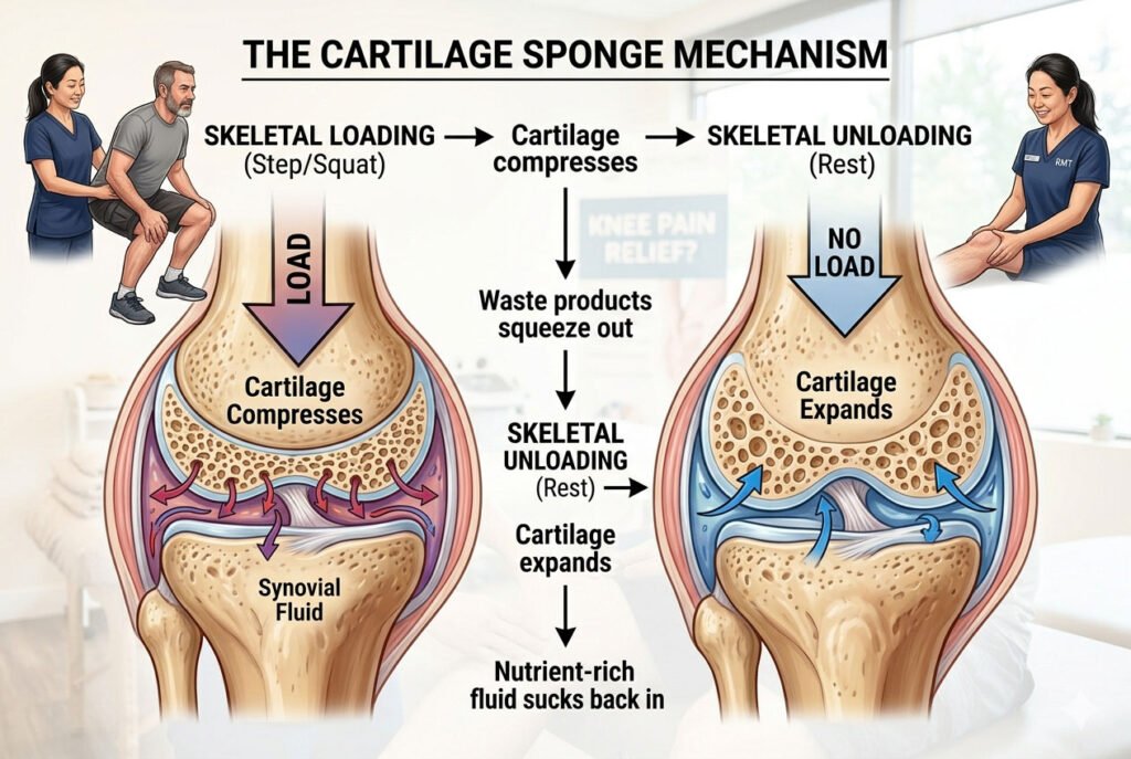 The Cartilage Sponge Mechanism